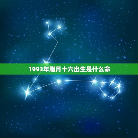 1993年属相|1993年出生是什么命